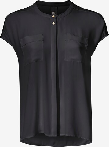 Camicia da donna di heine in nero: frontale