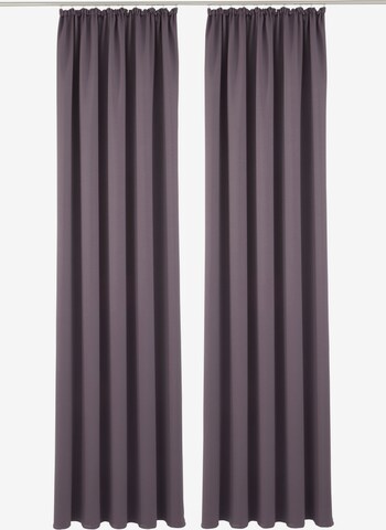 MY HOME Curtains & Drapes 'Solana' in Grey: front