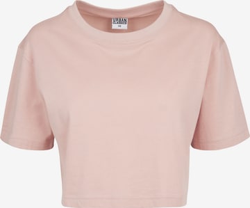 Urban Classics - Camiseta en rosa: frente