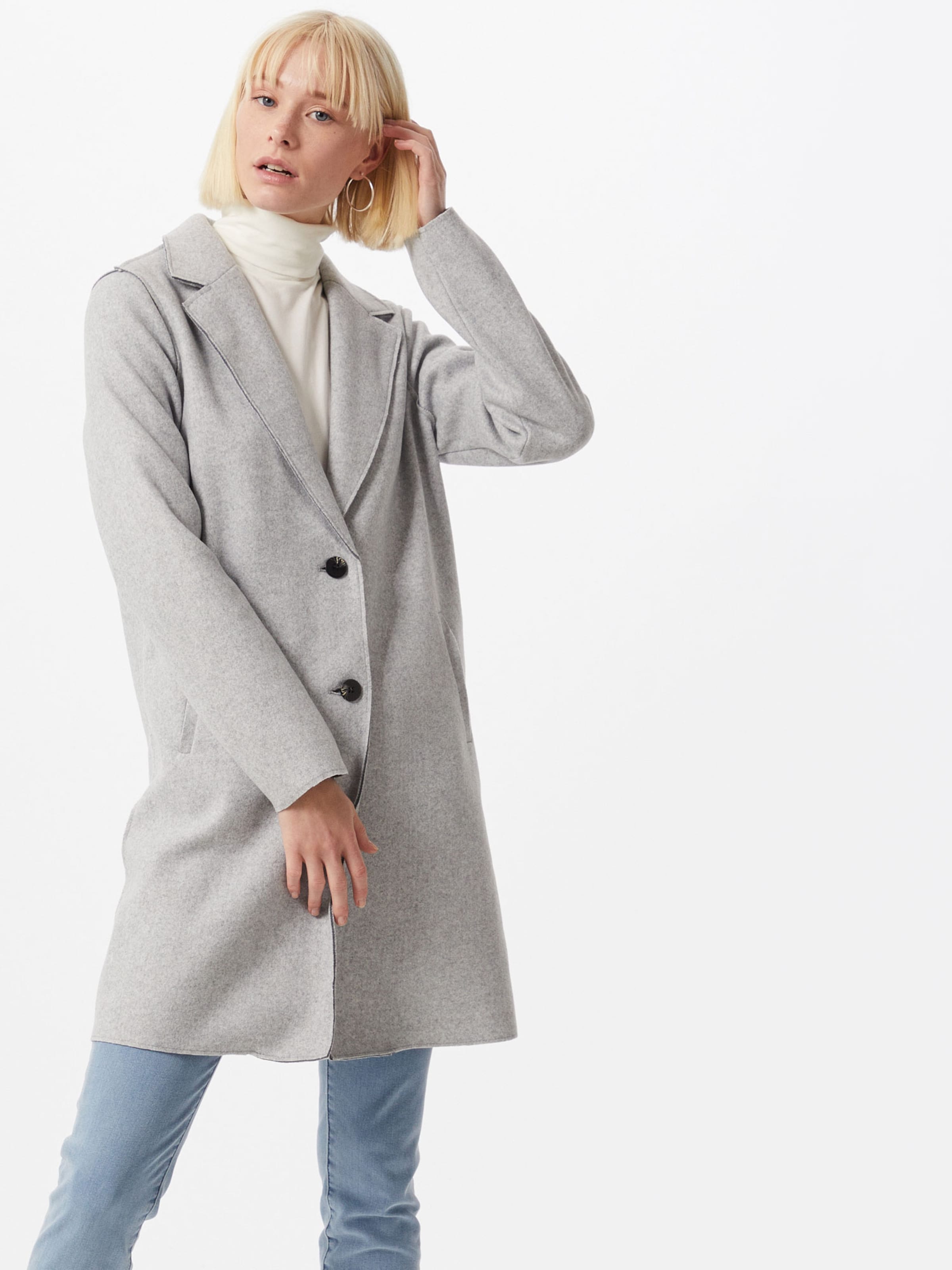 ladies wool grey coat