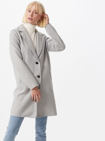 ONLY Between-Seasons Coat 'Carrie' in Grey: front