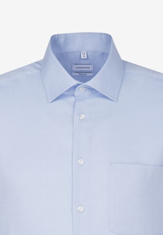 Coupe regular Chemise business SEIDENSTICKER en bleu