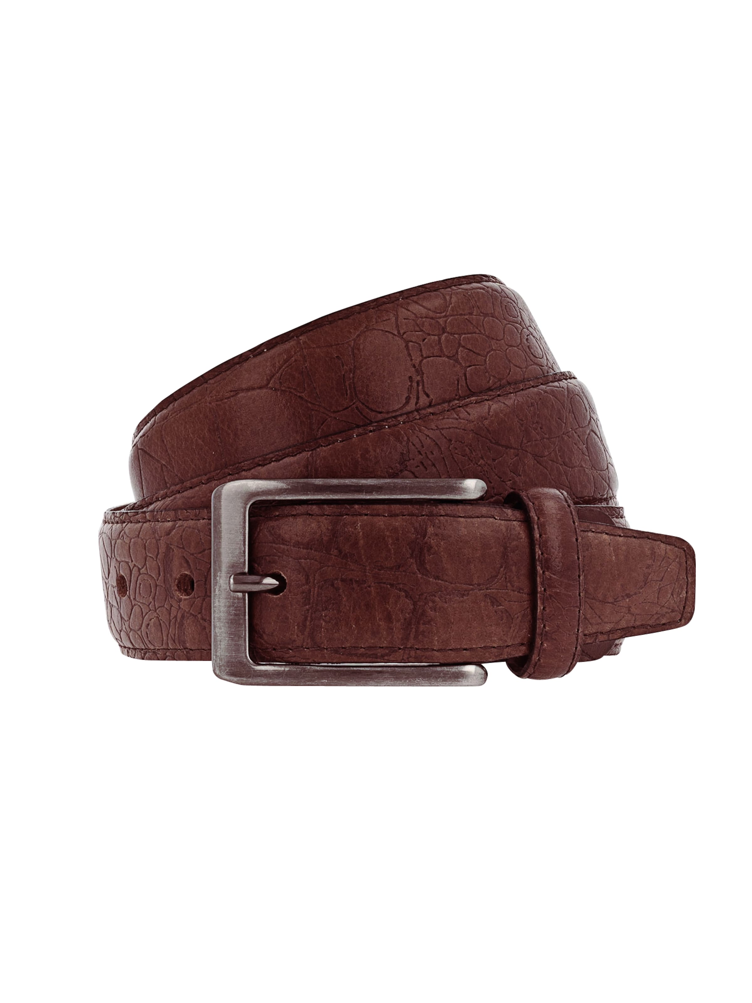 VANZETTI - Cinturón en marrón: frente