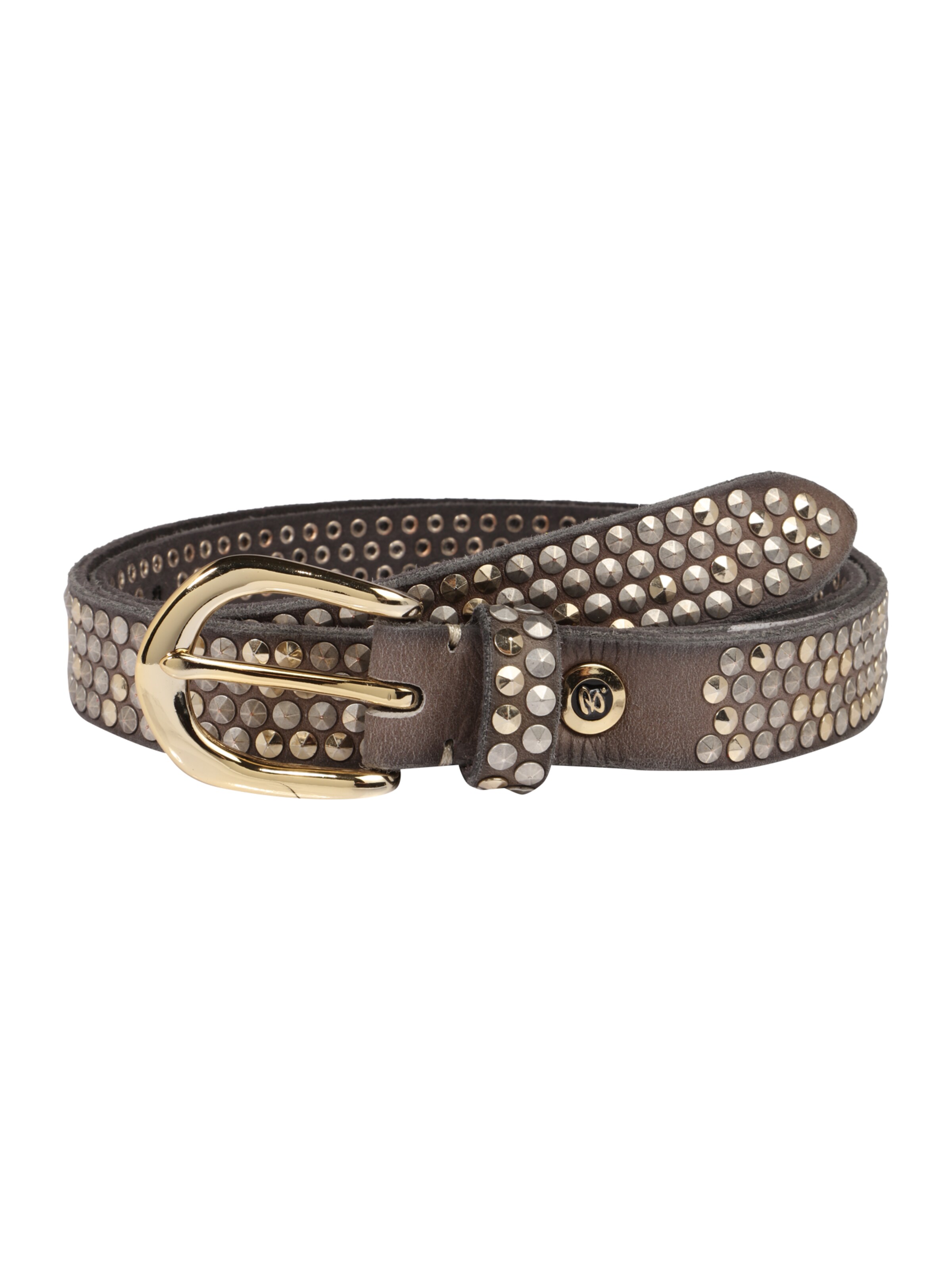 b.belt Handmade in Germany - Riem in de kleur Taupe
