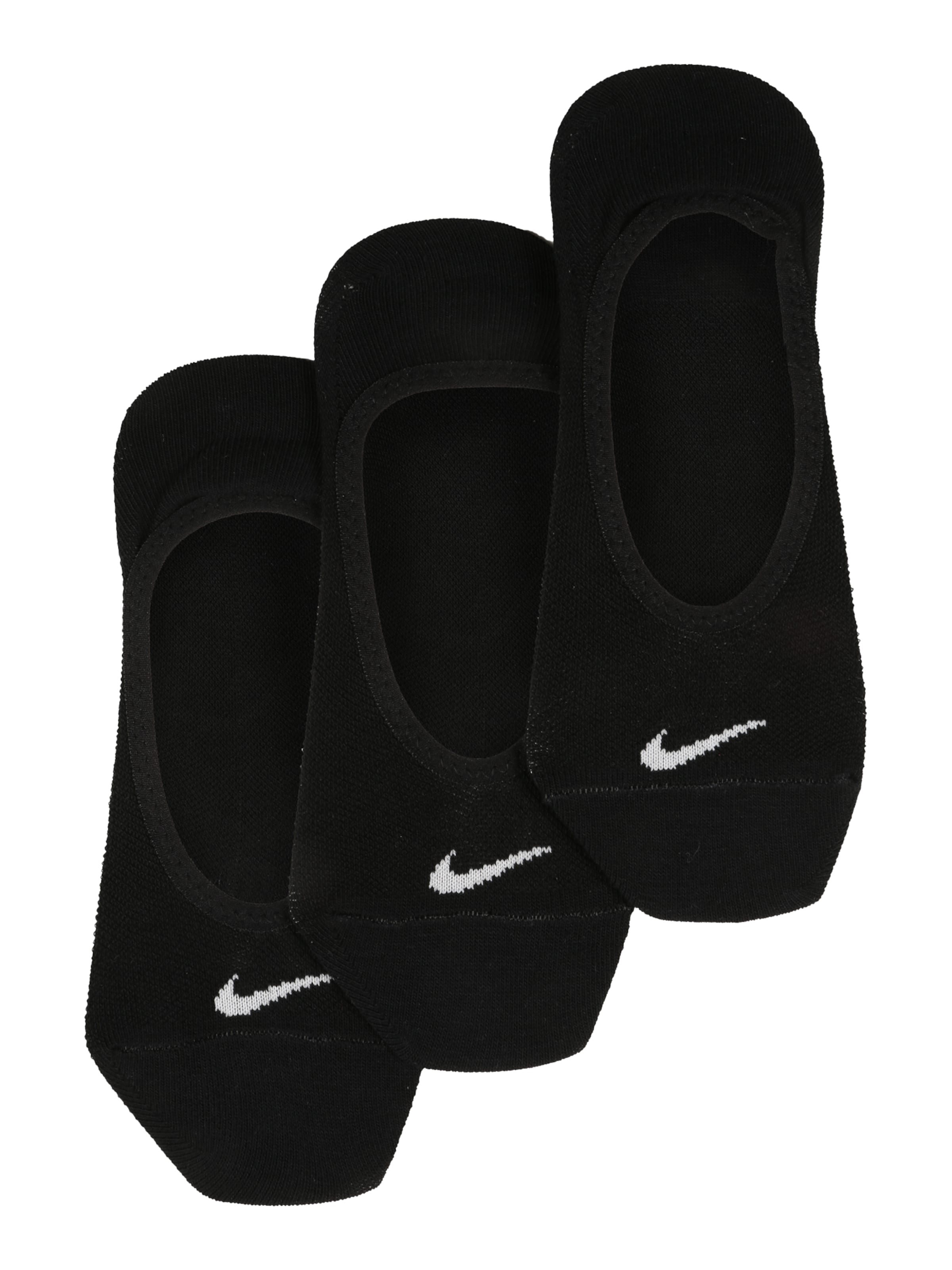 NIKE Спортивные носки в Черный: спереди