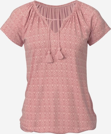 VIVANCE T-shirt i rosa