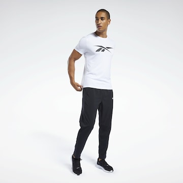 Reebok - Loosefit Calças de desporto 'Workout Ready' em preto