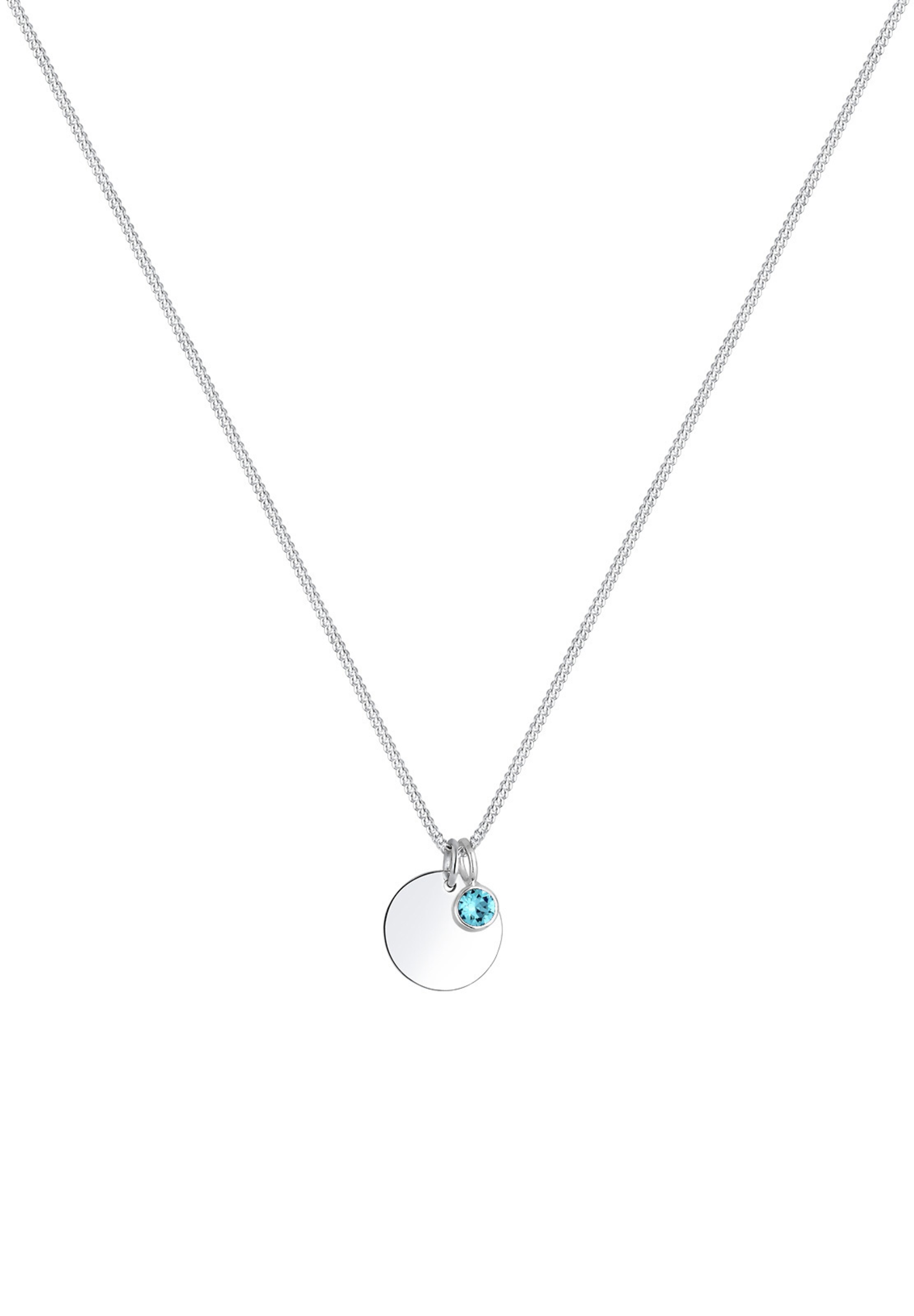 Chaîne ELLI en argent : devant