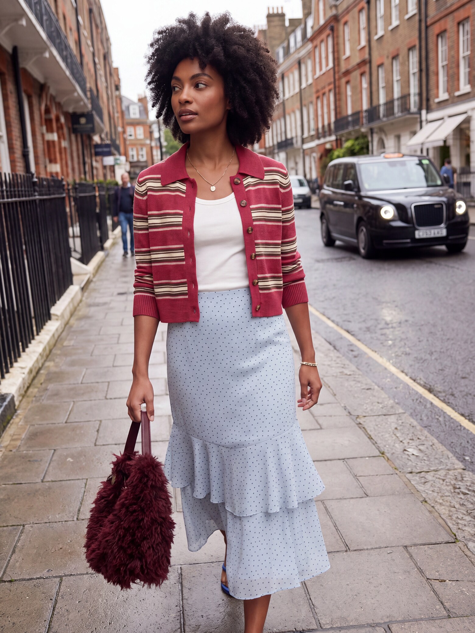The AY Style Collective - Stripes And Dots Look