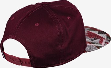 Cappello da baseball 'Rubber Aztek' di DJINNS in rosso