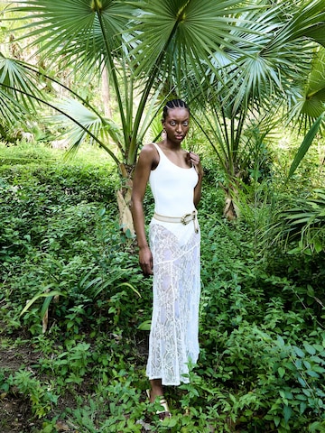 White Bodysuit Look