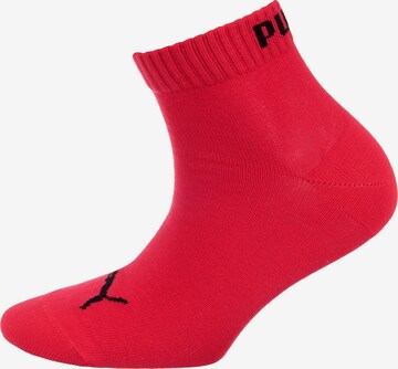 PUMA Kurzsocken (3 Paar) in Mischfarben