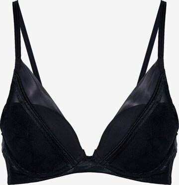 Triangle Soutien-gorge 'Palm Spotlight' TRIUMPH en noir : devant