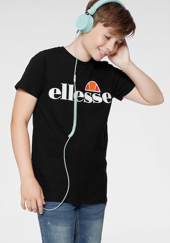 ELLESSE Μπλουζάκι 'Malia' σε μαύρο: μπροστά