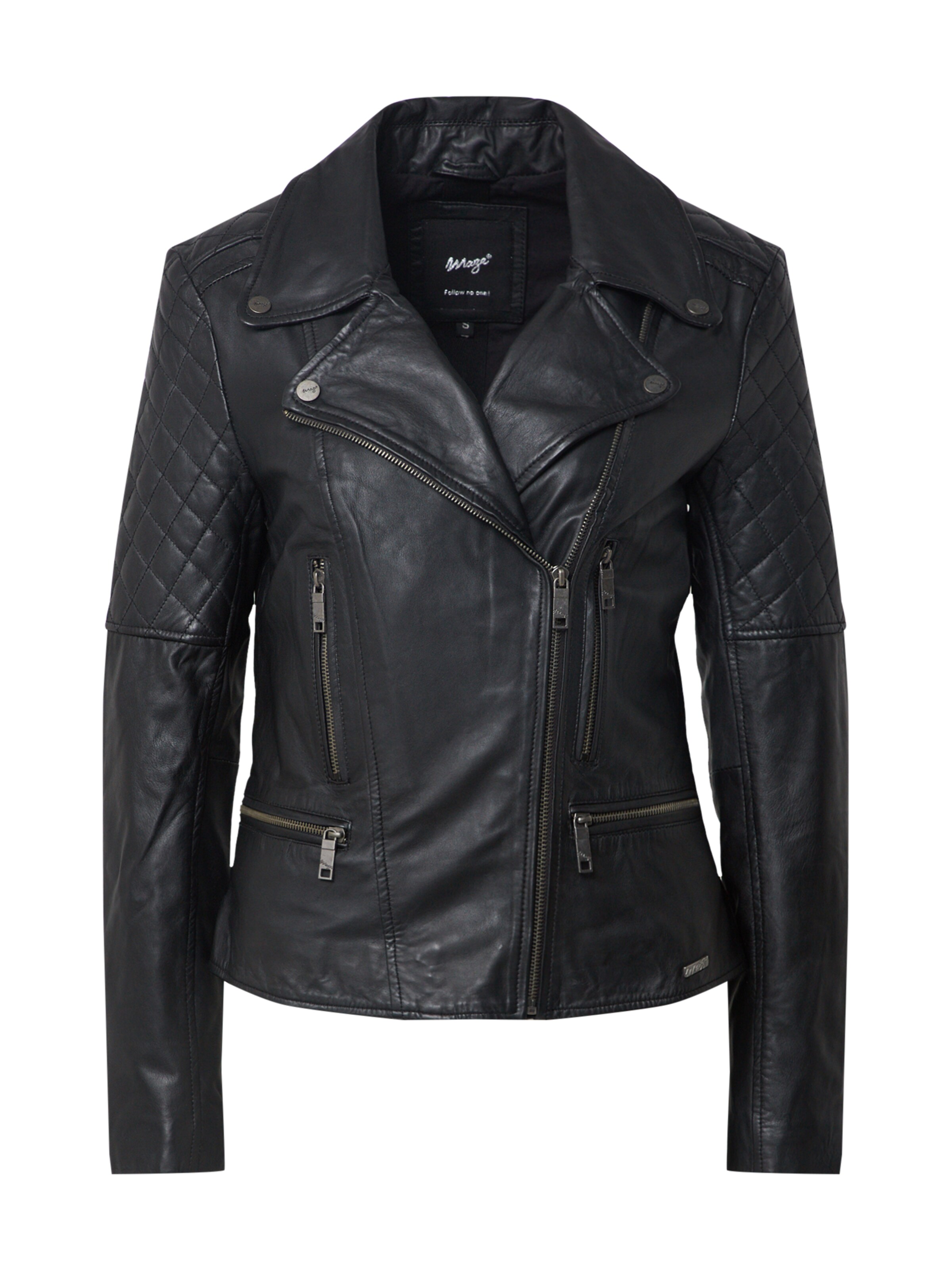 Maze Tussenjas 'Solna' in Zwart: voorkant