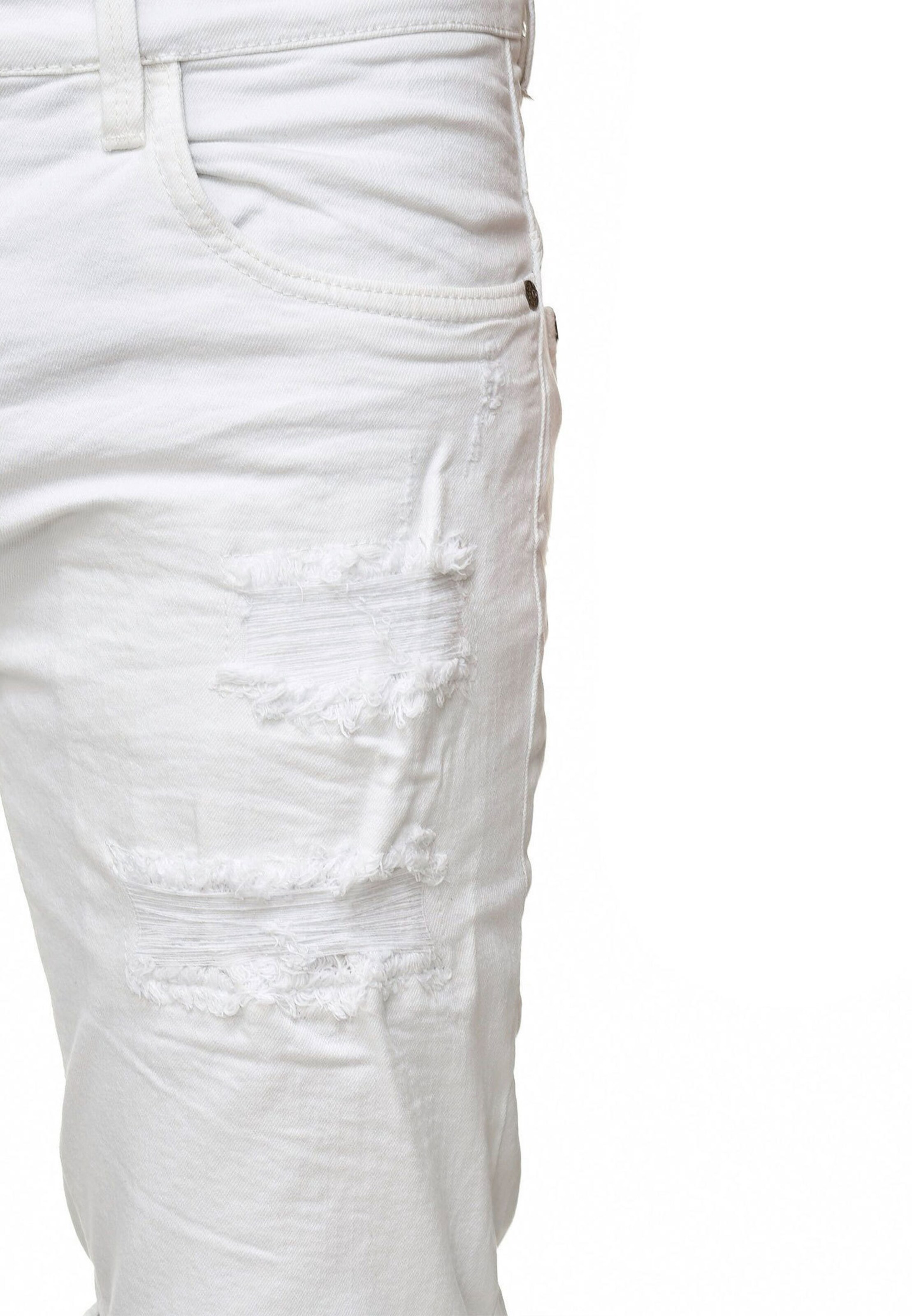 INDICODE JEANS Regular Jeans 'Caden' in White