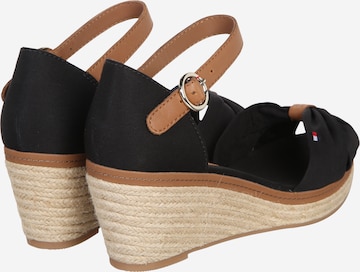 TOMMY HILFIGER Sandale 'Elba' in Schwarz