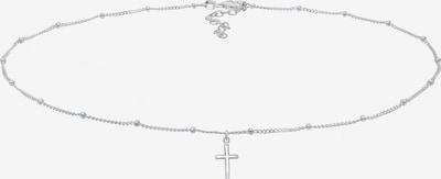 ELLI Kette 'Kreuz' in silber, Produktansicht