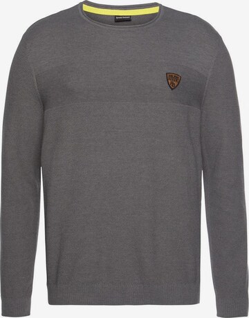 BRUNO BANANI Sweater in Grey: front