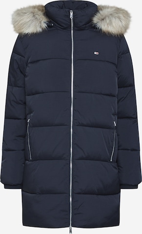 Tommy Jeans Vinterfrakke 'Modern Puffa' i sort: forside