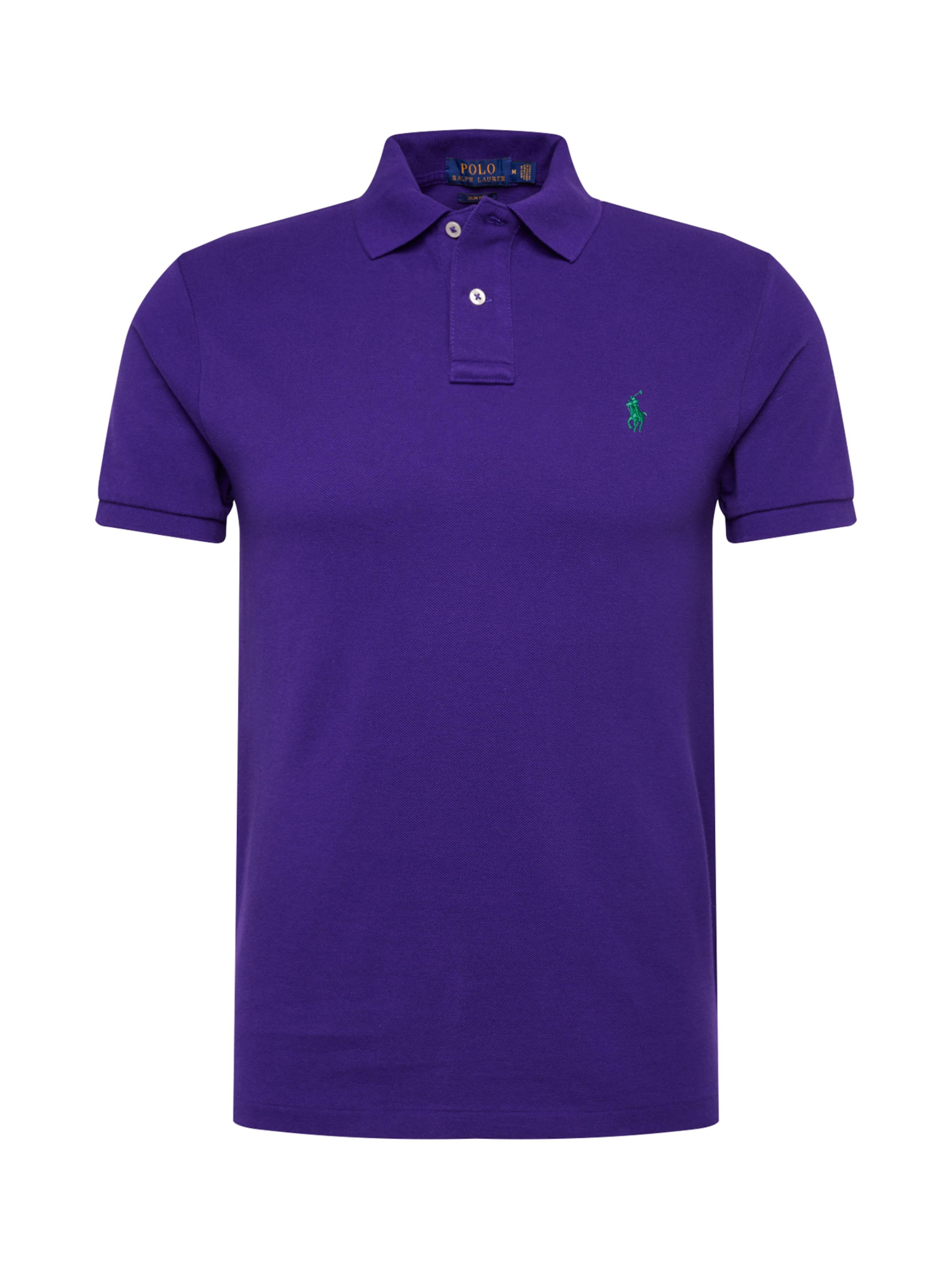 Polo Ralph Lauren Koszulka 'SSKCSLIM1-SHORT SLEEVE-KNIT' w kolorze fioletowy: przód