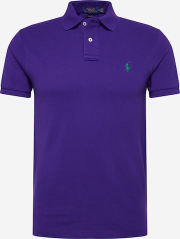 Maglietta 'SSKCSLIM1-SHORT SLEEVE-KNIT' di Polo Ralph Lauren in lilla: frontale