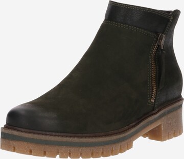 Bottines 'Jac' ARA en vert : devant