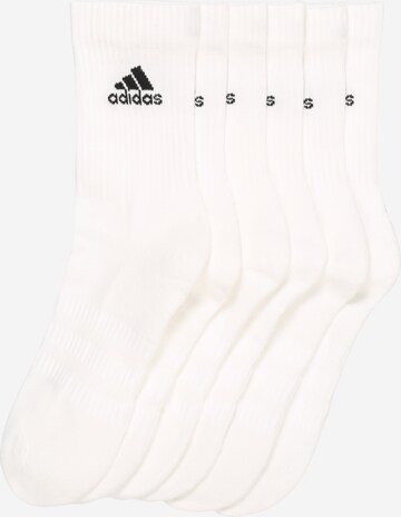 Chaussettes de sport ADIDAS SPORTSWEAR en blanc : devant