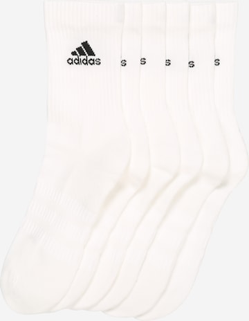 ADIDAS SPORTSWEAR - Calcetines deportivos en blanco: frente