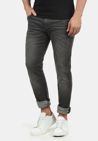 INDICODE JEANS Slimfit 5-Pocket-Jeans 'Aldersgate' in Grau