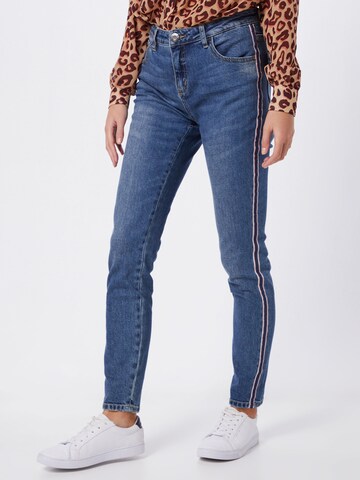 OPUS Skinny Jeans 'Ely' in Blauw: voorkant