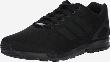 ADIDAS ORIGINALS Platform trainers 'ZX Flux' in Black: front