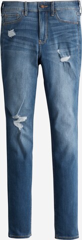 HOLLISTER Skinny Jeans 'BTS19-BRIGHT BLUE DEST HRSS 34 1CC' i blå: forside