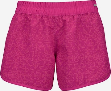 Shorts de bain VENICE BEACH en rose : devant