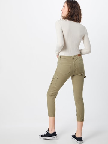 Coupe slim Pantalon cargo 'Missouri' ONLY en vert