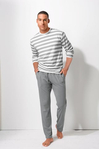 H.I.S Long Pajamas in Grey