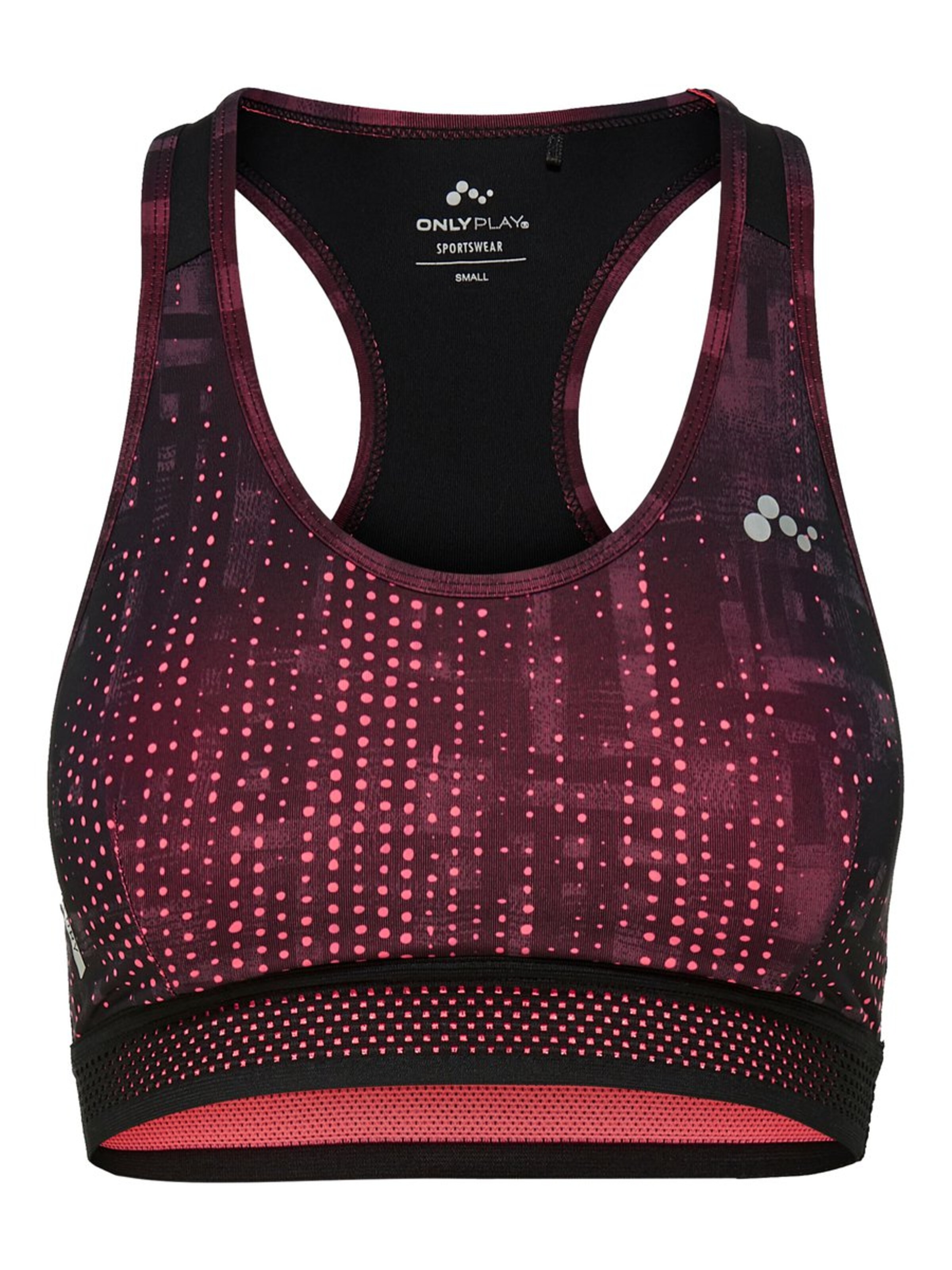 ONLY PLAY - Sport bh 'SAYER AOP' in de kleur Neonoranje