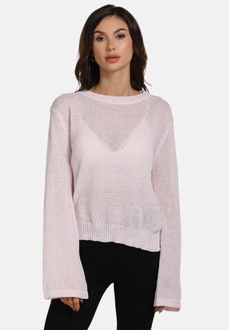 faina Pullover in Pink: Vorderseite