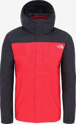 THE NORTH FACE Outdoorjas 'Quest' in Rood: voorkant