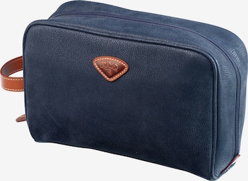 Jump Toiletry Bag in Blue: front