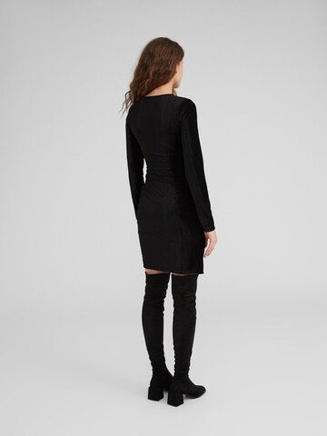 EDITED Φόρεμα 'Narcisa' σε μαύρο: πίσω