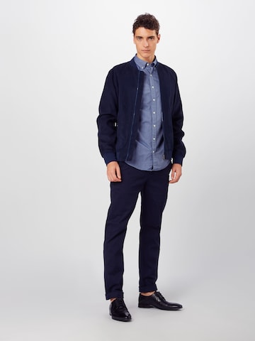 GANT Regular fit Overhemd in Blauw