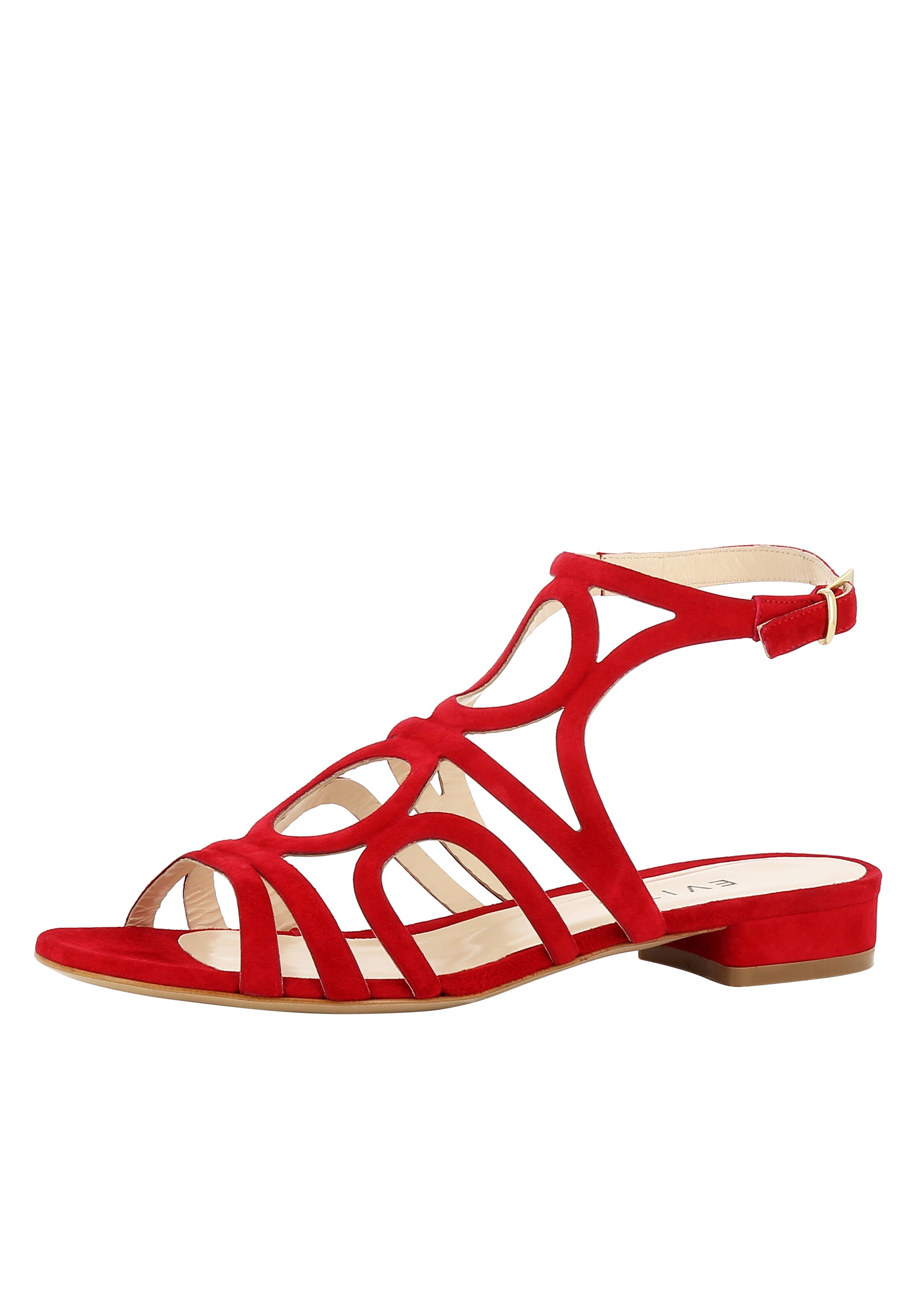 EVITA Strap sandal in Red: front