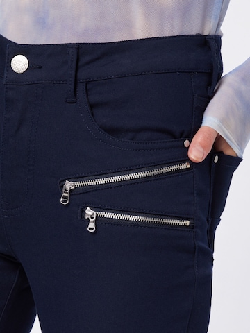 Freequent Slim fit Pants 'AIDA' in Blue