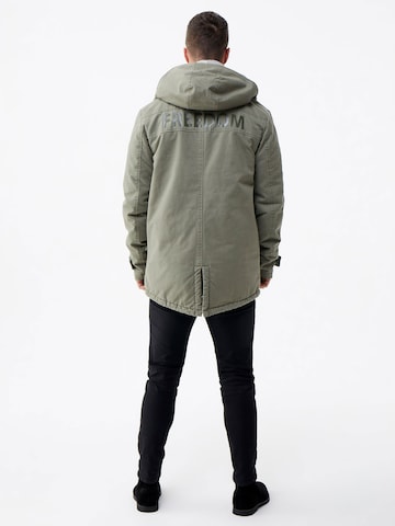 DAN FOX APPAREL - Parka meia-estação 'Jake ' em verde: atrás