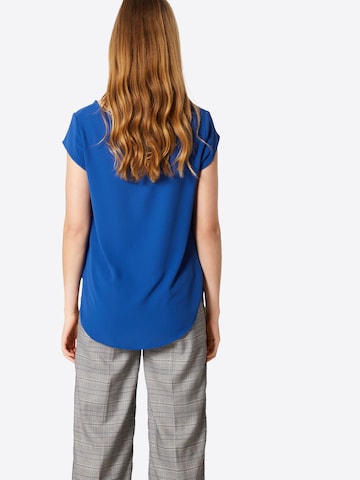 ONLY - Blusa em azul: atrás