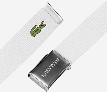 Ceinture LACOSTE en blanc