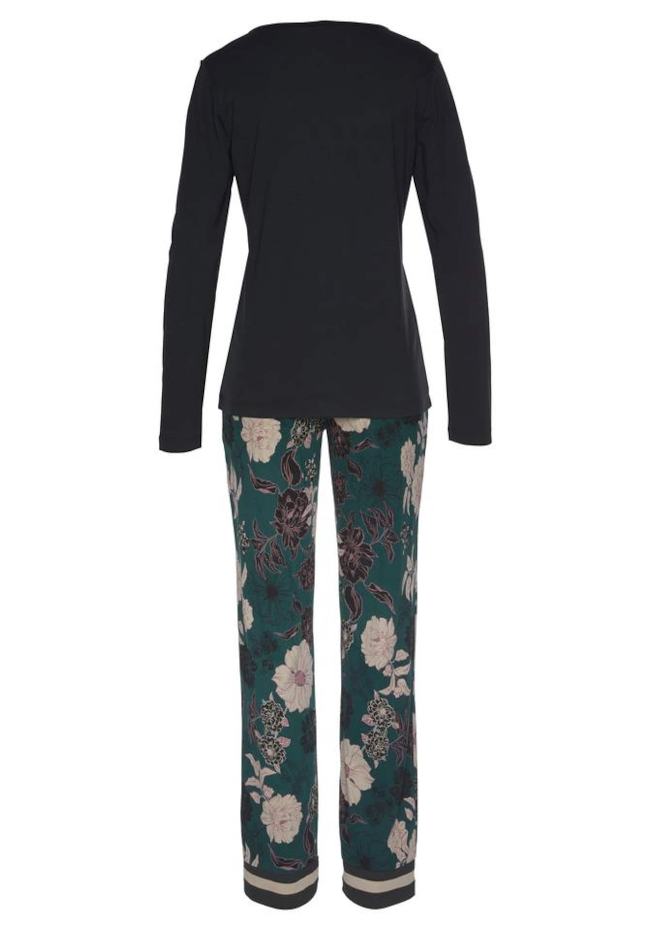 s.Oliver Pyjama in Schwarz