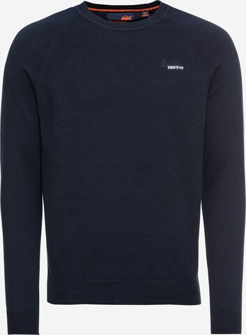 Pull-over Superdry en bleu : devant