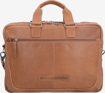 The Chesterfield Brand Document Bag 'Seth' in Brown: front